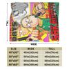 SAKAMOTO DAYS  Blanket  Camping Flannel Throw Blanket For Living Room Soft Customized Quality Bedspread Gift Idea