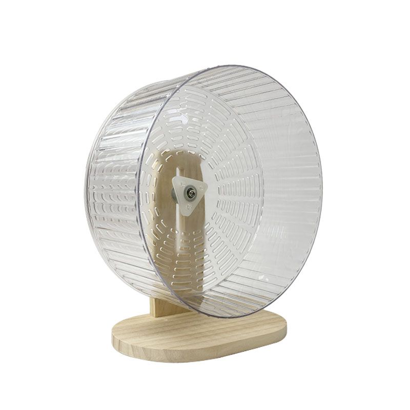 24cm Groot Hamster Loopwiel Gouden Beer Stille Roller Met Beugel Sport Speelgoed Landschaps Vliegwiel Huisdier Benodigdheden