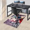 Harley Quinn Suicide Squad Cosplay Costume Women Halloween Fancy Dress Office Mat Home Decor Office Desk Chair Rugs Chair Carpet for office