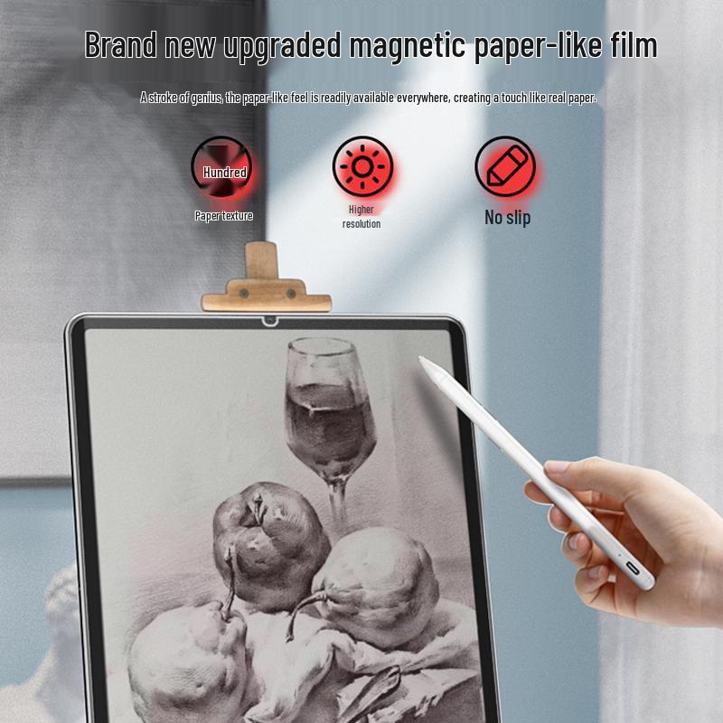 Magnetic Paper-like Screen Protector for iPad, Xiaomi, OPPO, Huawei Tablets
