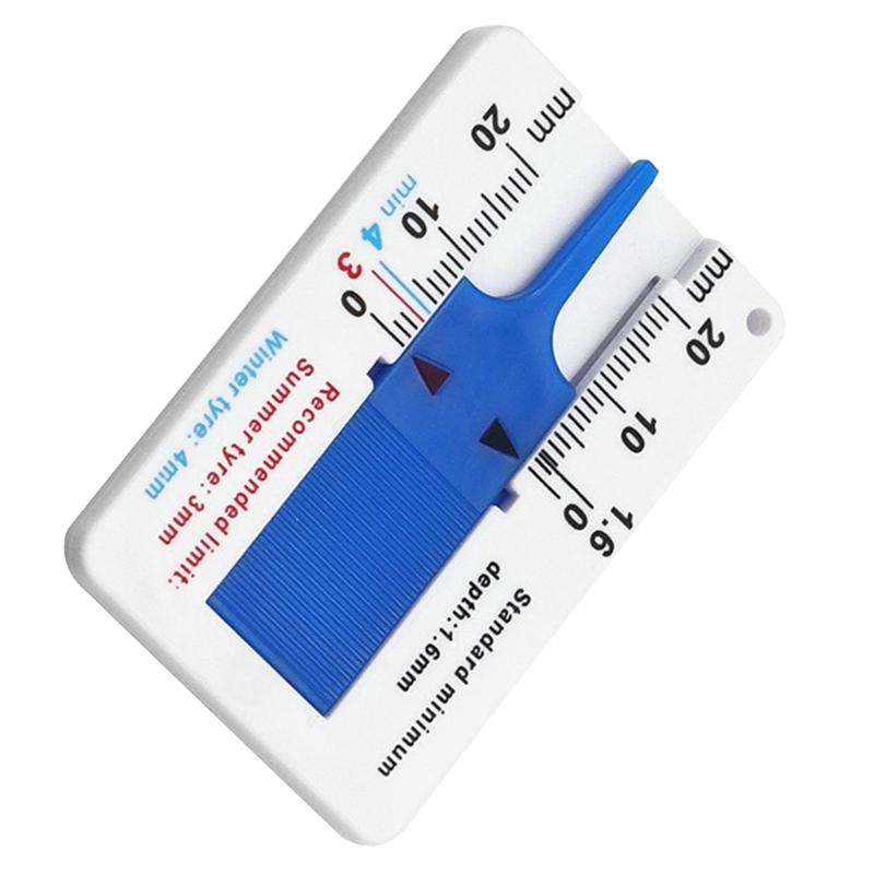 Tire Tread Depth Gauge Car Tire Tread Meter Measurer High Accuracy Tyre Monitoring System Measure Brake Auto Accessories