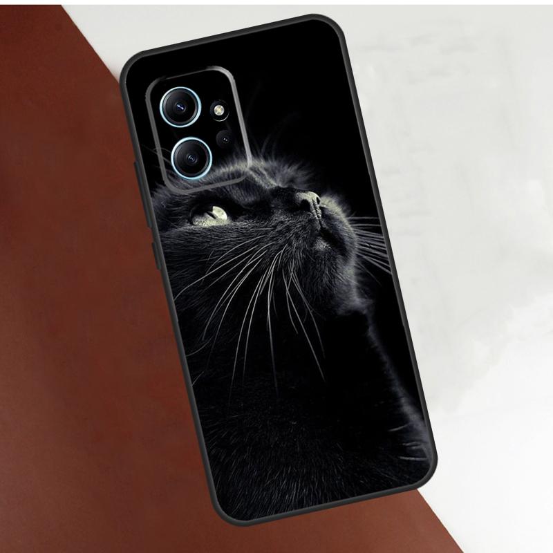 Cat Staring Eye Case For Xiaomi Redmi Note 11 9 10 12 13 14 15 Pro Plus Cover For Redmi 15 C 10C 13C 12C 14C