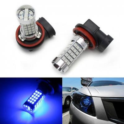 Lâmpadas LED H11 Super Brilhantes Ultra Azul 68-SMD Para Luzes Diurnas de Condução de Nevoeiro