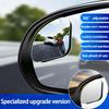 2pcs Upgrades Glass Heart Mirrors Stylish Rearview Mirrors Wide Angle Glass Simple Installation Suitable for Vehicles