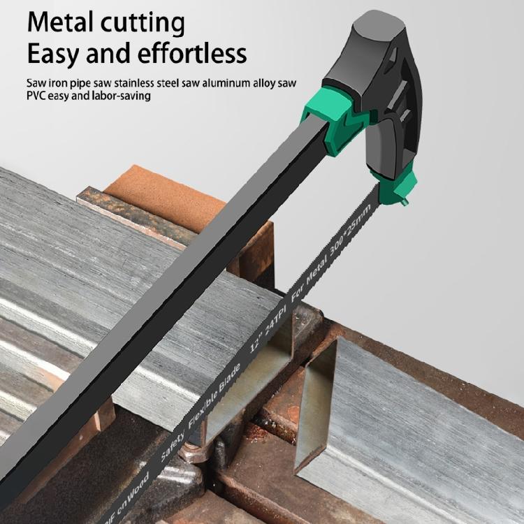 Heavy Duty Small Saw Hacksaw Frame Professional Tool 45°90°Multiangle Cutting