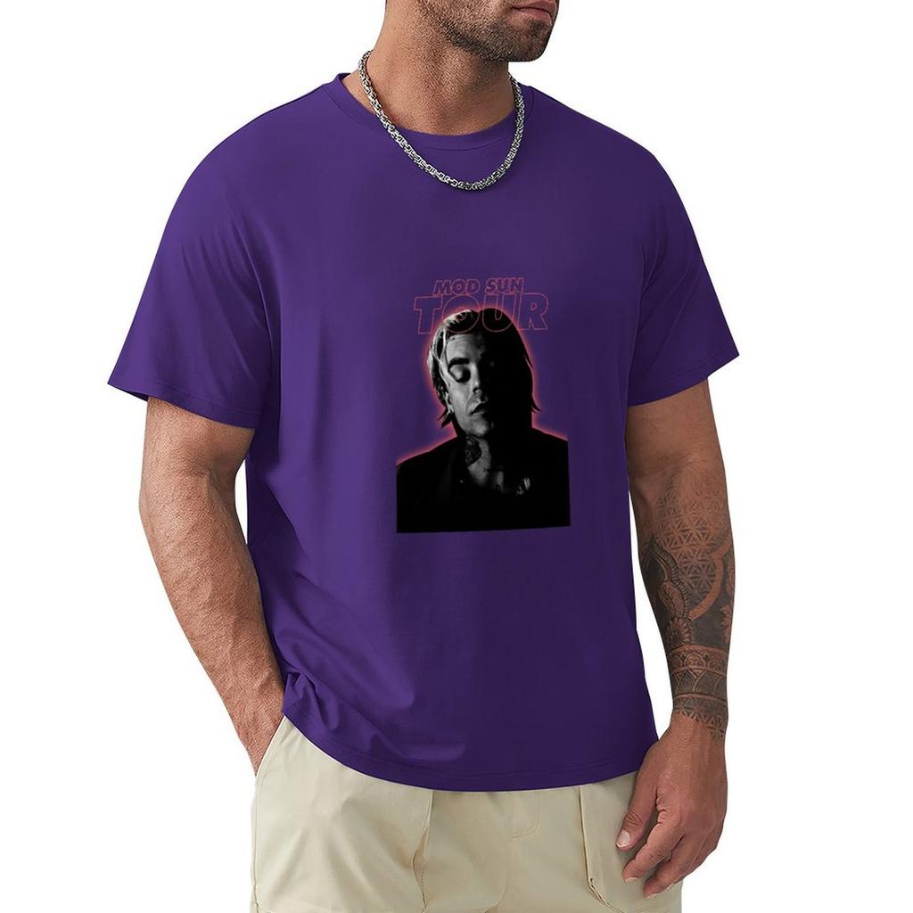 MOD SUN TOUR T-Shirt oversized graphic tee cotton graphic tees men graphic t shirts