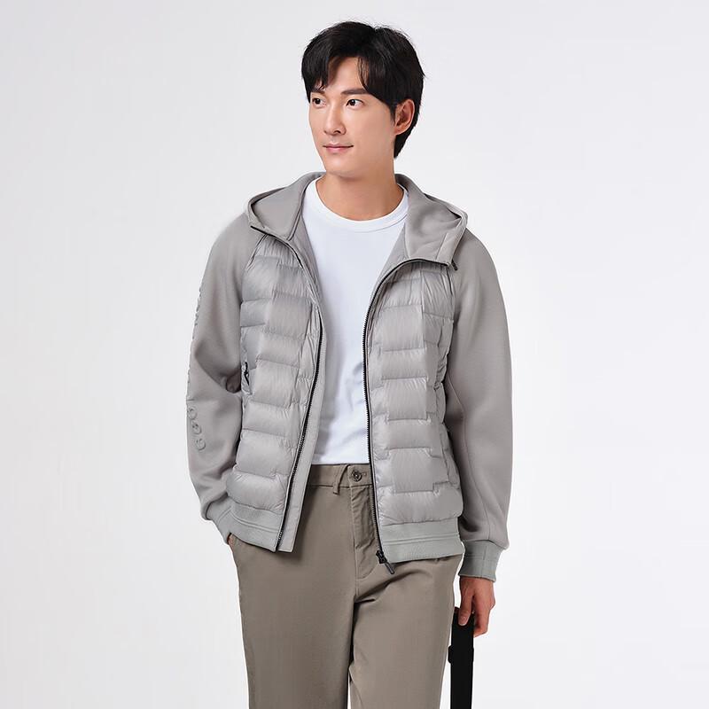 Tanboer Men's Lightweight Hooded Goose Down Jacket TA235275
