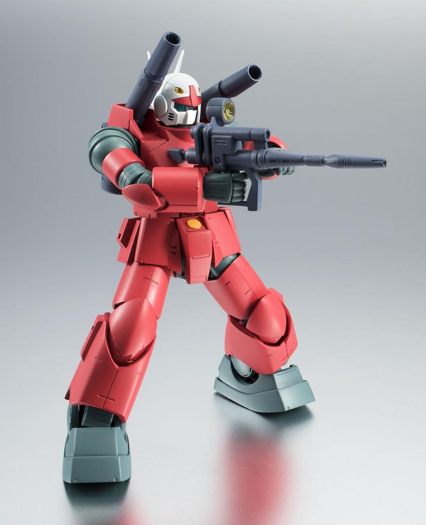TAMASHII NATIONS ROBOT Spirits Mobile Suit Gundam Guncannon 125 mm bemalte bewegliche Figur [SIDE MS] RX-77-2 ver. A.N.I.M.E. Ca.. ABS und PVC