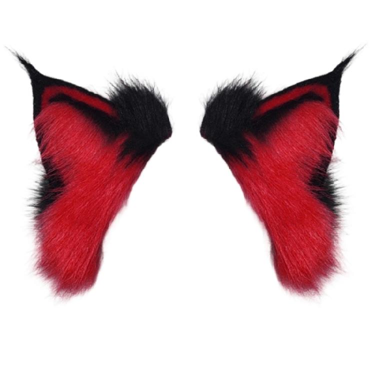 

Kitten Cosplay Accessories Faux Hair Ears Hairband Furry Headbands for Halloween Party and Costume Event