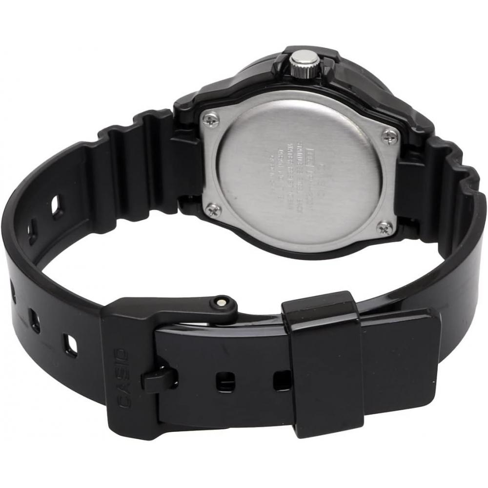 Casio Analog Watch For Girls Gloss Black Pink Metallic Lrw 200h 4ev