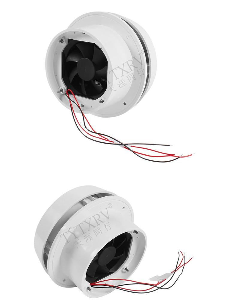 Ventilator de evacuare silențios cu cap ciupercă pentru RV-uri – Accesoriu gură de aerisire rotundă cu montare superioară