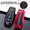Zinc Alloy Pink Car Key Case Cover Fob Shell for Ford Fusion Mustang F150 Edge Explorer Lincoln MKZ MKC MKX Car Accessories