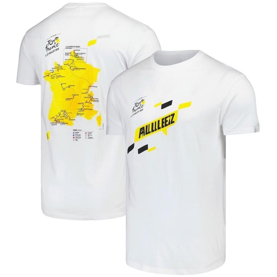 Tour de France 2025 Route Unisex T-Shirt Size S-5XL Unisex T-Shirt S