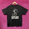 Peanuts Snoopy Woodstock Explore Charcoal T-Shirt
