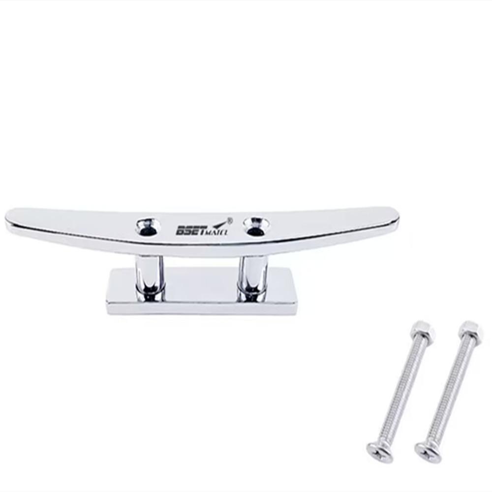 Boat Cleat Flat Top,316 Stainless Steel Boat Dock Cleats,Rope Cleat,Dock Cleats with Screws for Marine or Nautical Decor and Dock Cleat Decorative