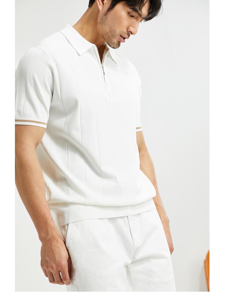 Men's Summer 2023 Breathable Anti-Wrinkle Short-Sleeve Polo Shirt