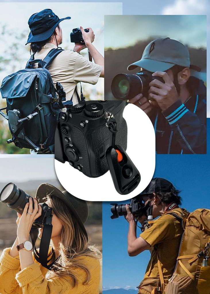 ZXZone Anchor Links Strap Detachable and Compatible with Many SLR Universal for Cameras and Pack of 4 Adapter, Convenient, Cameras, Binoculars,