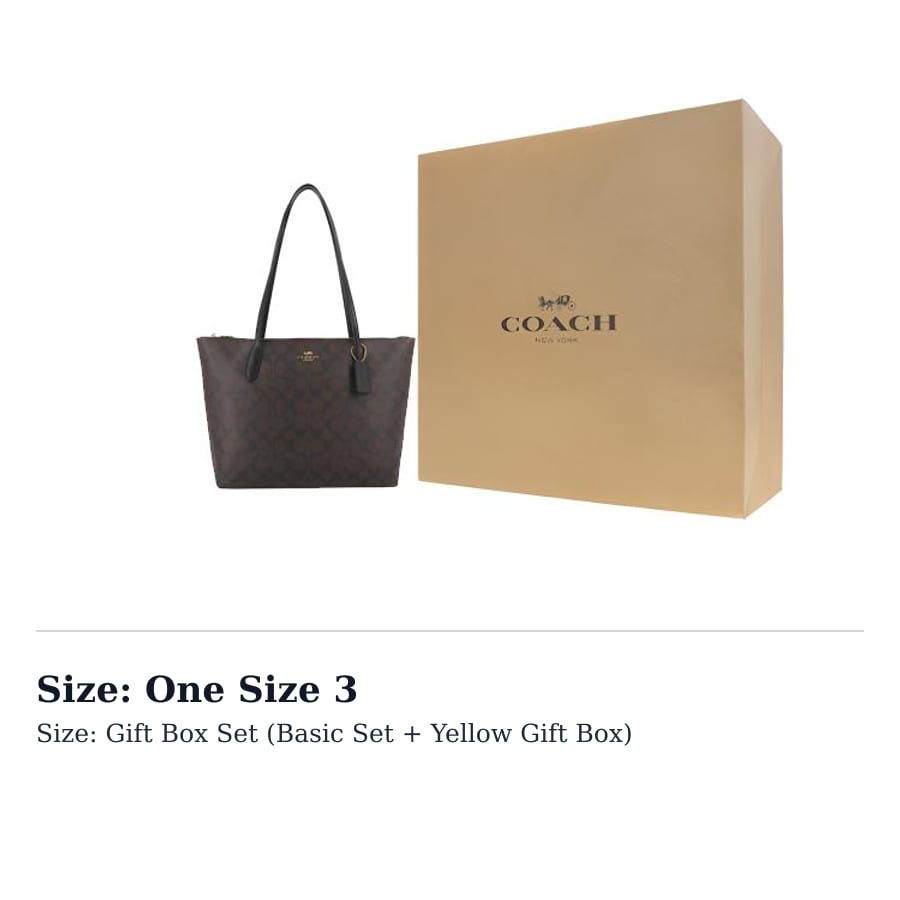 COACH rāvējslēdzēja augšdaļas tote soma, PVC