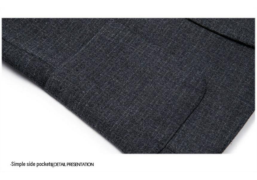 2026 Men's High-End Designer Double-Sided Cashmere Wool Jacket - Stand-Up Collar, Business Casual, Autumn/Winter Collection.