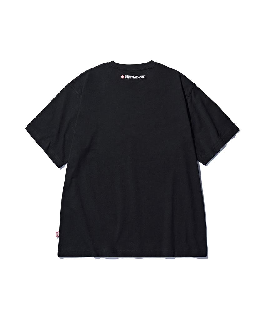 DISCUS ATHLETIC 2026 Pentaport Typo T-Shirt Black