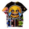 R.E.P.O Printing Women Men Tshirt Casual Breathable Tshirts Funny Cartoon Loose Tees Shirts Street Oversized T-Shirts Man