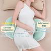 Cuscino di supporto lombare per la gravidanza per donne incinte Cuscino per il corpo per dormire Cura per il cuscino di gravidanza Lunghezza regolabile