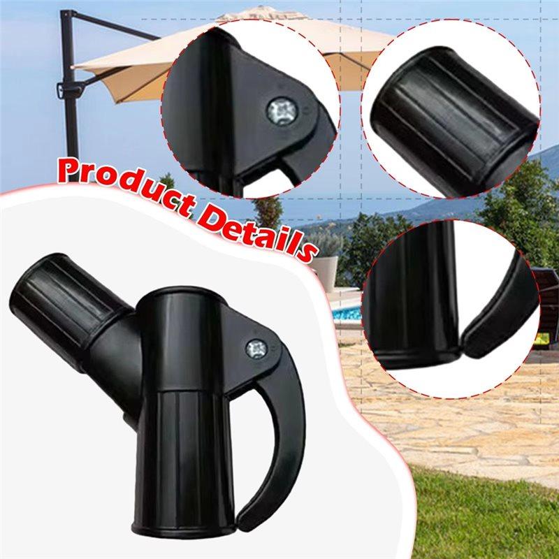 Outdoor Yard For Deck Picnic Garden Accessories Holder For Patio Umbrella Lifting Handle Heavy Duty Attachment Parasol Mount