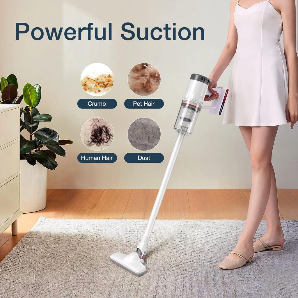 High-Suction Handheld Wireless Vacuum Cleaner for Dog Hair and Home