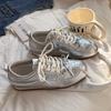 Guttega~ Silberne Retro-deutsche Trainingsschuhe für Damen 2025 Herbst neu vielseitig leicht weichsohlig lässig sportlich Forrest Gump Schuhe