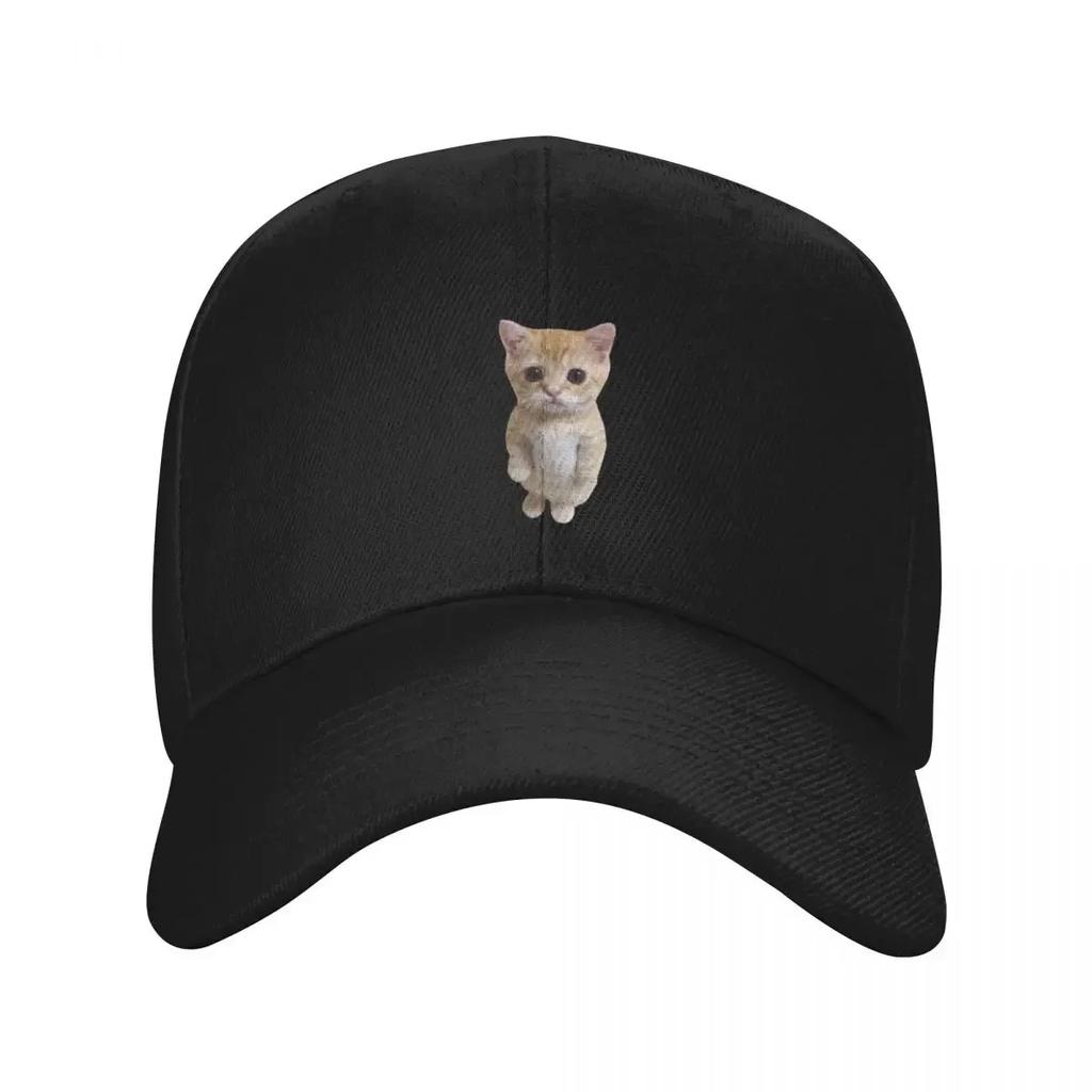 Standing Cat Meme Baseball Cap Golf Hat Man Dropshipping Foam Party Hat Winter Hats for Men Boy Women's