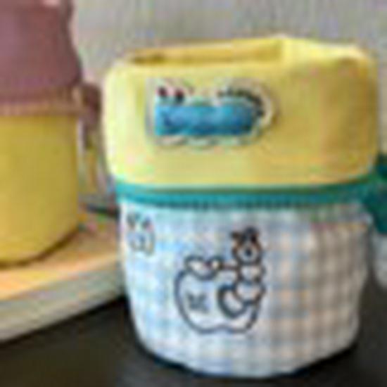 Japanese Creative Flip-Top Large Capacity Pencil Case with Cute Embroidery for Students 50 Pens