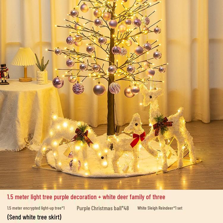 Luminous Christmas Tree Decoration for Mall, Hotel Lobby, or Home