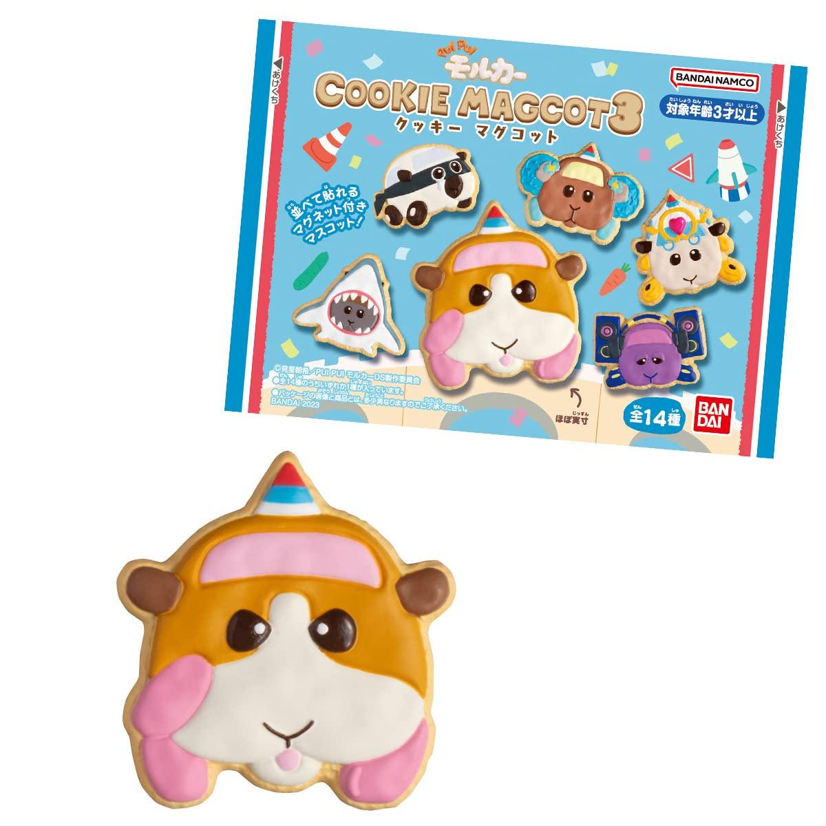 

ПУИ ПУИ Молкар COOKIE MAGCOT3 (14 штук) Конфеты-игрушки, жевательная резинка (АВТОШКОЛА PUI PUI Molcar)