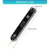 Compact Pen Type Frequency Counter With Organic Light Emitting Diode Screen For Two Way Radio 200Hz To 100MHz Ranging High Precise TCXO