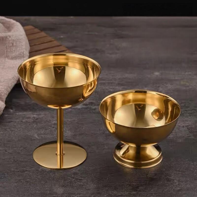 Korean Style 304 Stainless Steel Dessert Bowl & Cocktail Cup