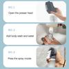 Multifunctional Soft Silicone Dog Hair Brush with Visible Bottle Gentle Massage Bath Detachable Cat Comb Dog Grooming Equipment