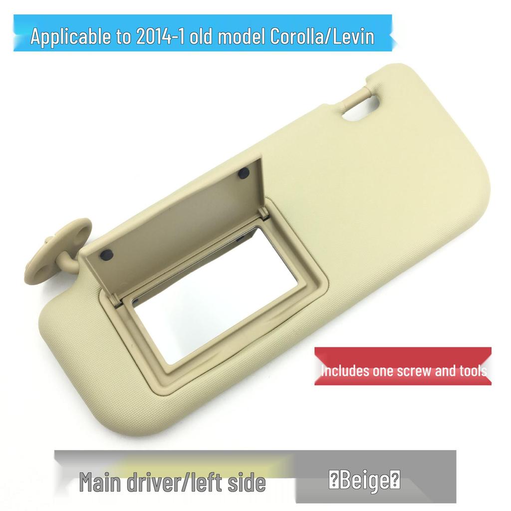Toyota 2014-2018 Corolla/Levin Sun Visors with Vanity Mirrors