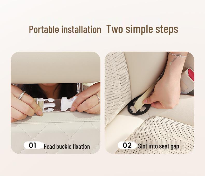 Multifunctional Car Seat Back Hanging Trash and Storage Bag