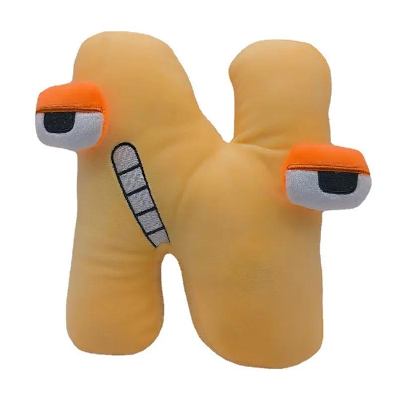 HEET Knuffelpoppen Engelse Alfabet Lore Legende Knuffelpop Kinderen Verlichting Onderwijs Schattig Speelgoedpop Kerst- en verjaardagscadeaus