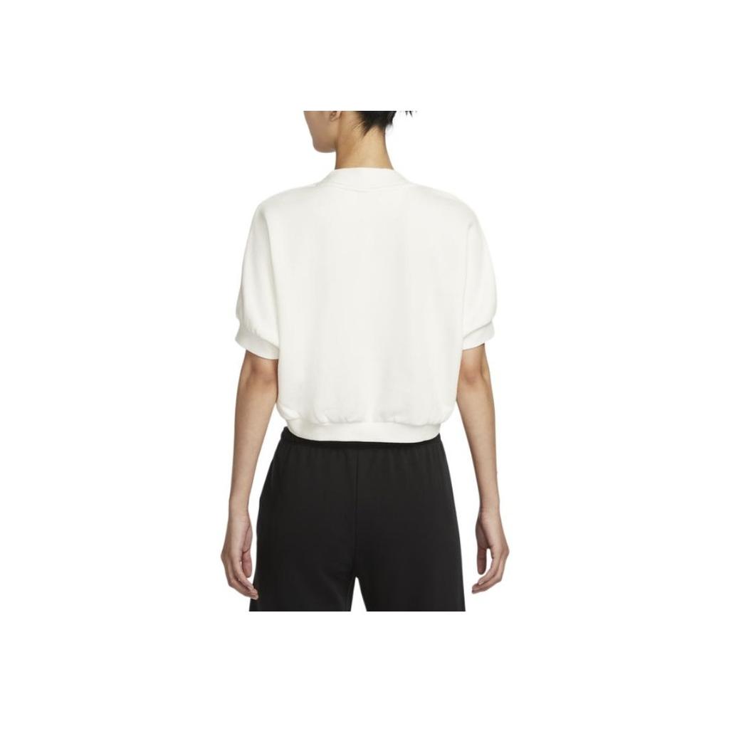 Nike Sportswear Nsw Collection Logo Letter Crew Neck Short Sleeve Top Women Tops Sail HJ0225-133
