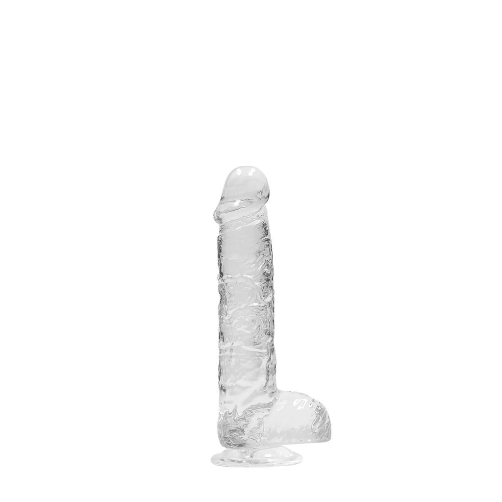 RealRock - Realistic dildo with balls 15 cm