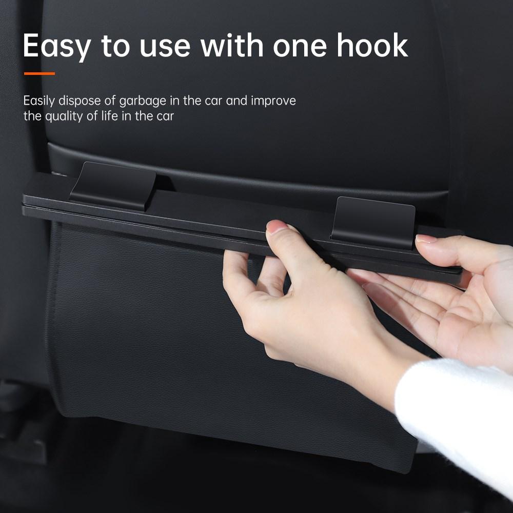 For Tesla Model 3 Model Y Model X Model S Car Garbage Trash Bag Seat Back Hanging Storage For Tesla Car