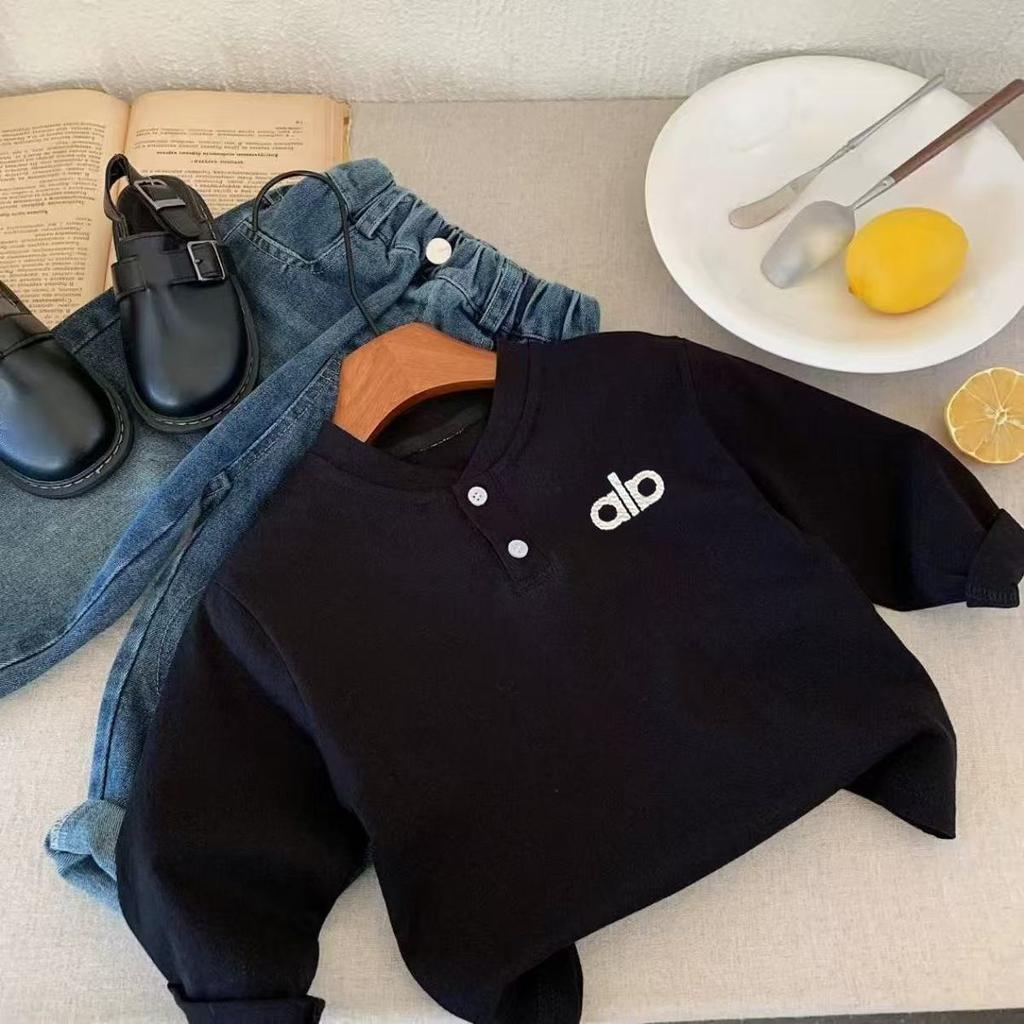 Kinder Langarm Freizeit T-Shirt Für Kleinkinder Jungen Mädchen