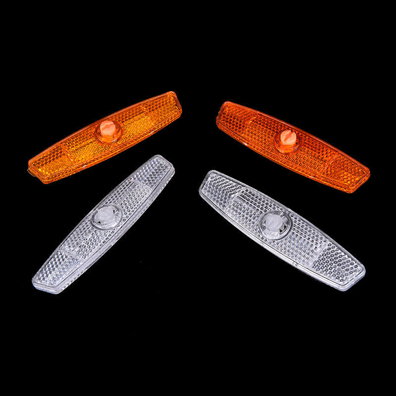 Fahrrad Fahrrad Rad Reflektor Sicherheit Speichen Reflektierend Halterung Vintage Clip Warnung