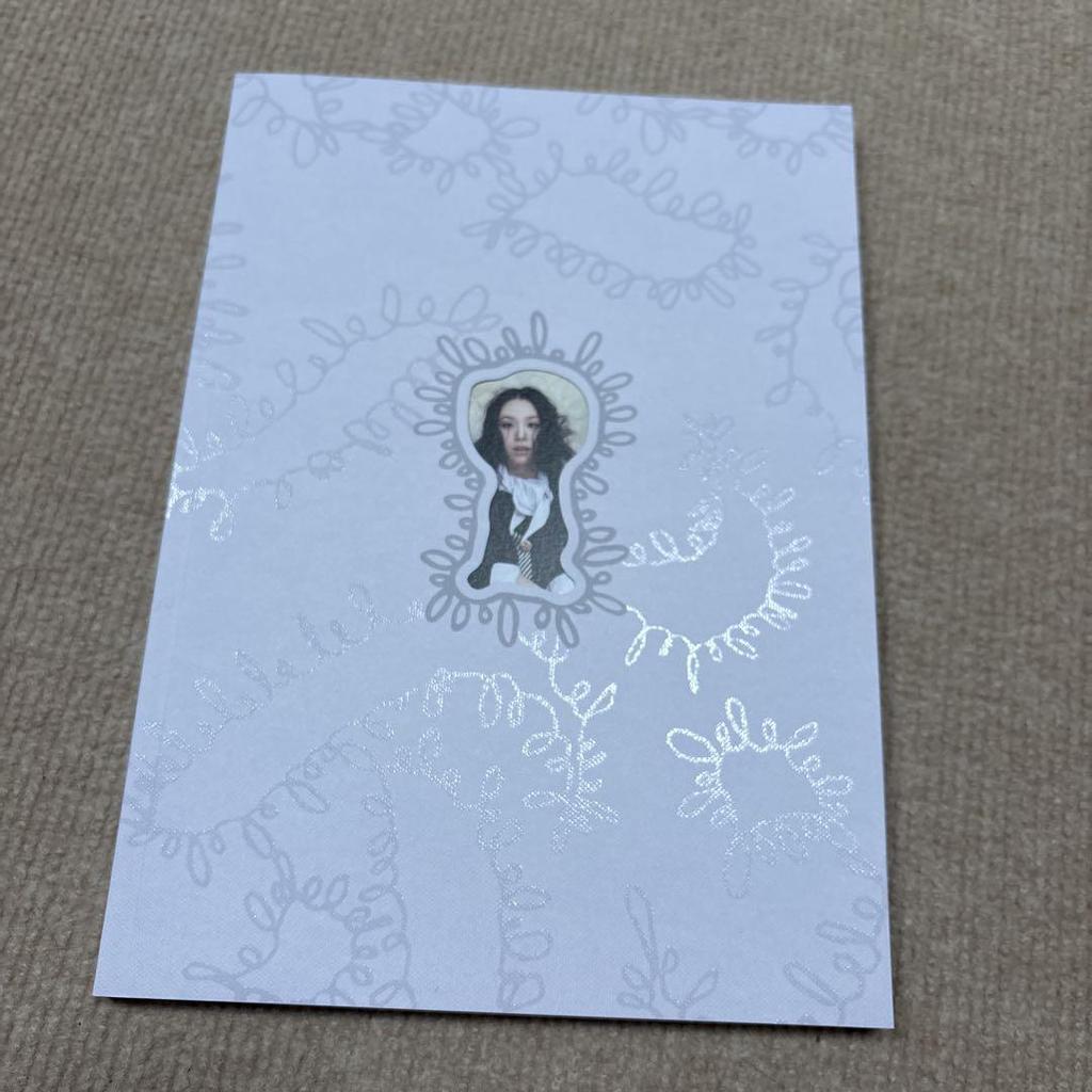 [USED] TWICE Chaeyoung Lil Fantasy Murmur Ver. Trading Card