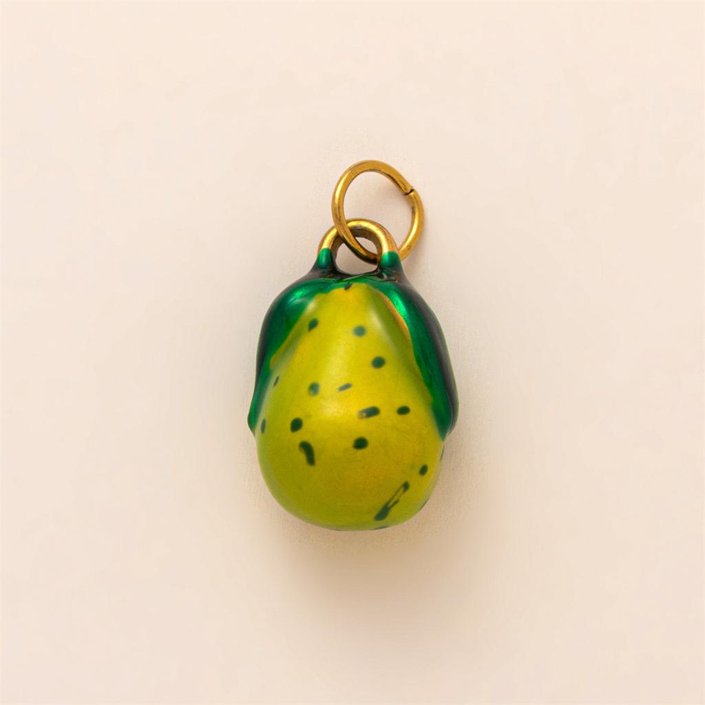 Stainless Steel Niche Fresh Fruit Pendant Accessories, Papaya and Mango Handmade DIY Accessories