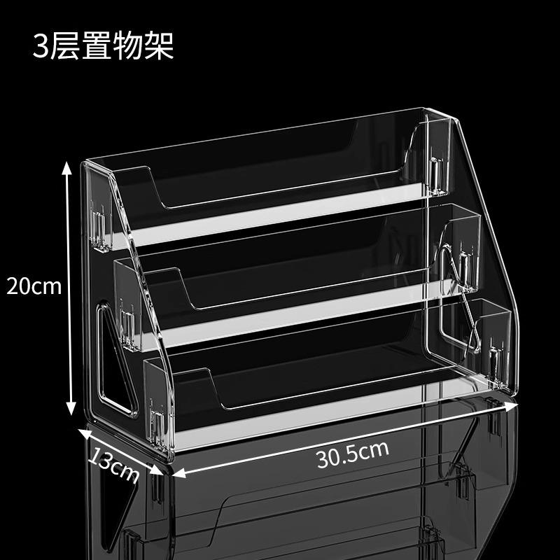 

5-Tier Acrylic Cosmetic Organizer Step Stairs Makeup Storage Shelf for Skincare Display Lipstick Perfume Eyeshadow Organizer