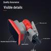 Small Square Pneumatic Sander for Car Paint Polishing, Derusting, and Deburring - Powerful Vibration Type.