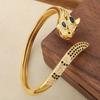 Fashionable and Creative Fashionable Leopard Bracelet High-end Open Bracelet for Men and Women