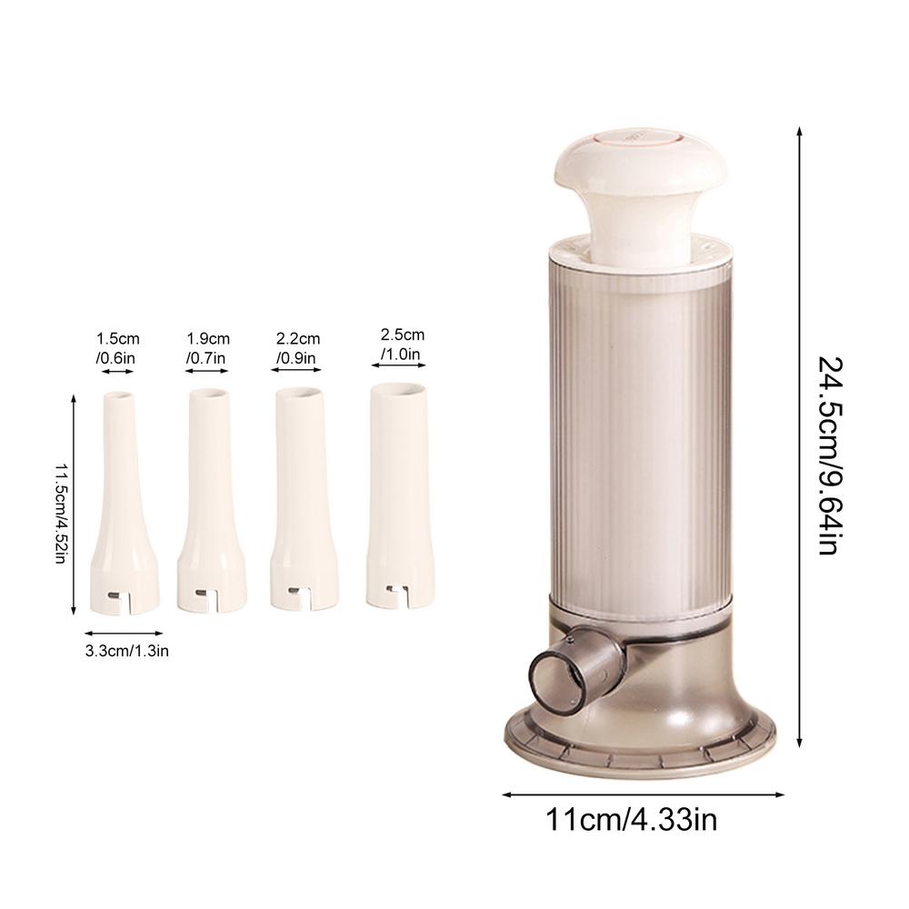 Nadziewarka do kiełbasy Pozioma Maszynka do kiełbasy zestaw Domowe Kuchenne Narzędzie do robienia kiełbasy Mięsnej Nadziewarka do kiełbasy